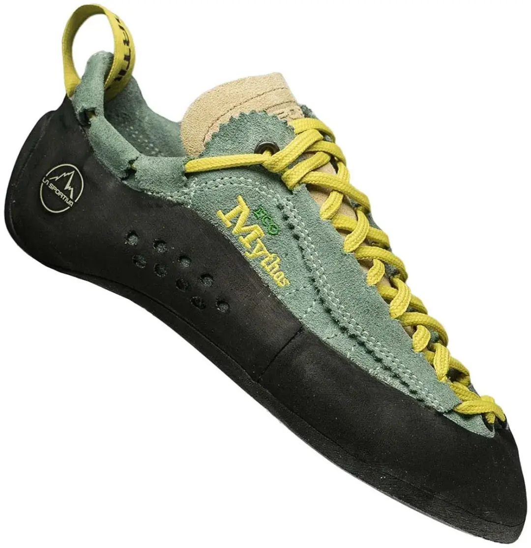 La Sportiva Mythos Eco klimschoenen Dames geel/zwart Schoenmaat 38,5
