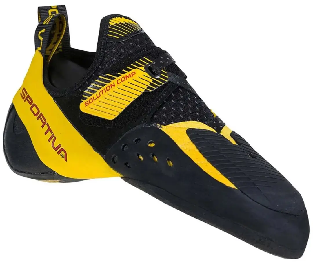 La Sportiva Solution Comp Klimschoenen 35 - Zwart/Geel