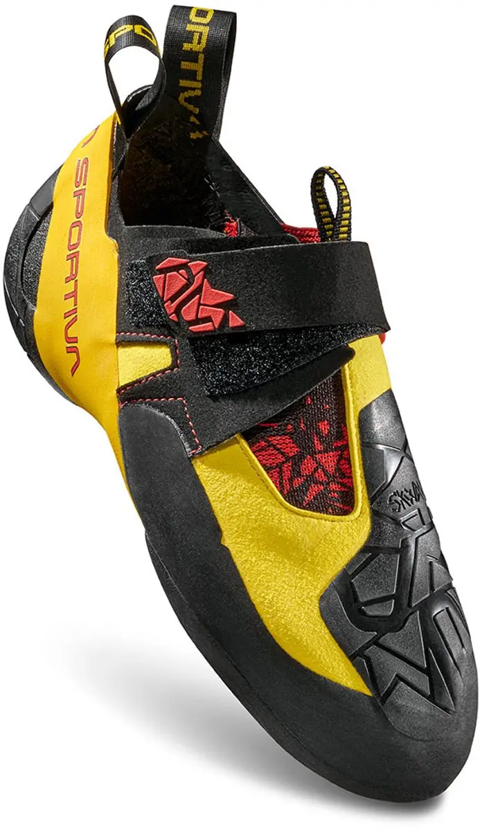La Sportiva Skwama Klimschoenen - EU 43 - Zwart/Geel