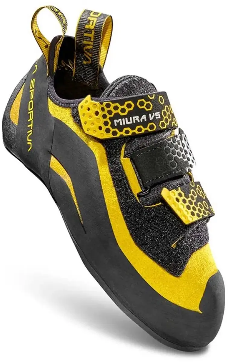 La Sportiva Miura VS Klimschoenen 40.5 - Zwart/Geel