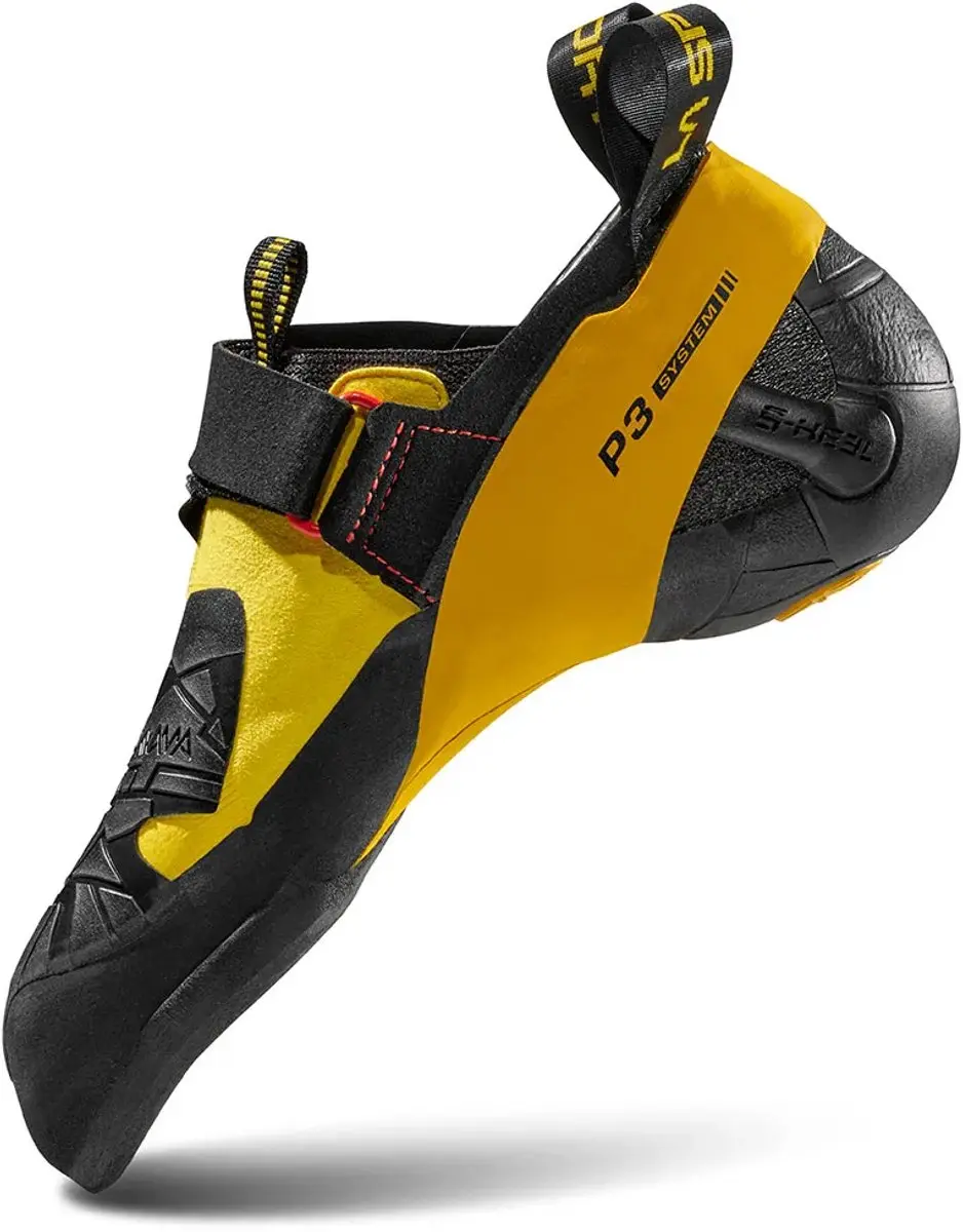 La Sportiva Skwama Klimschoenen 43.5 - Zwart/Geel