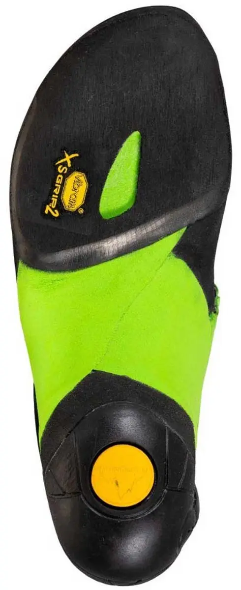 La Sportiva Skwama Vegan Klimschoenen 36 - Zwart/Flash Green