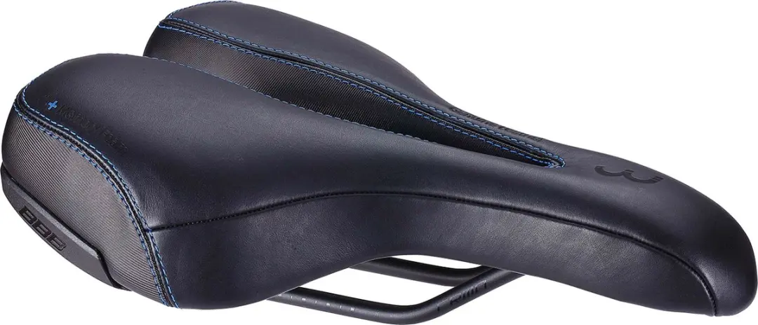 BBB Cycling SportPlus Active Leather Fietszadel