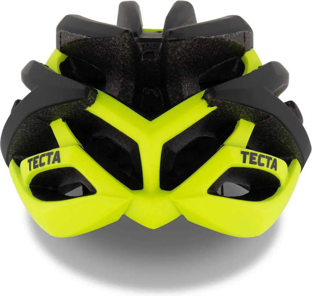Rogelli Tecta Dames & Heren Fietshelm - 25 Ventilatieopeningen - Zwart/Fluor - afbeelding 2 van 6