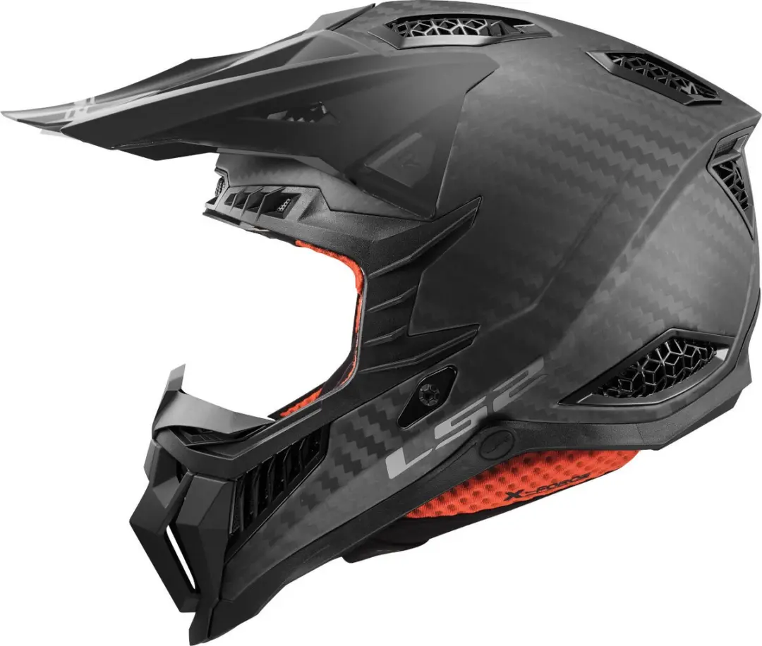 LS2 MX703 C X-Force Pro FIM Mat Carbon 06 Crosshelm