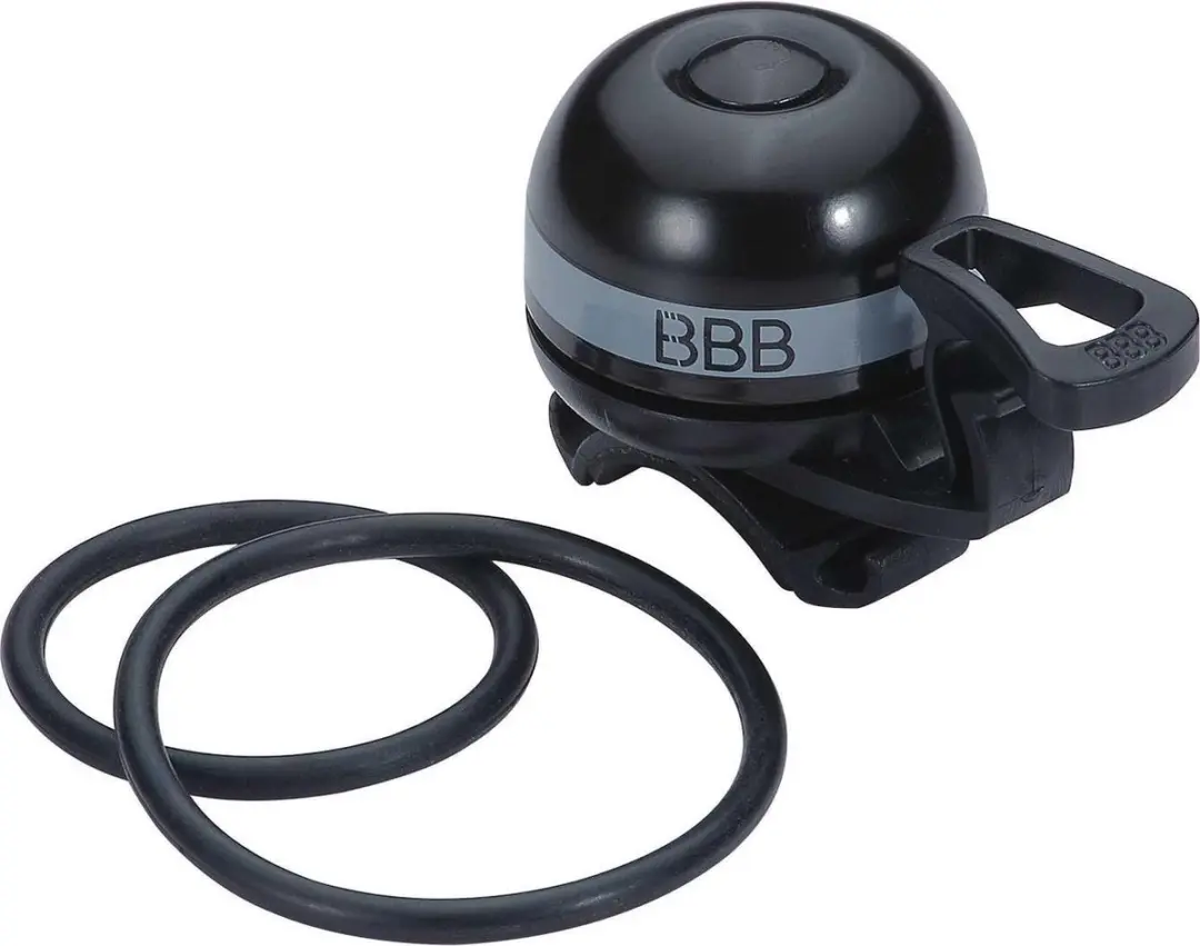BBB cycling EasyFit Deluxe Fietsbel - Messing - Grijs