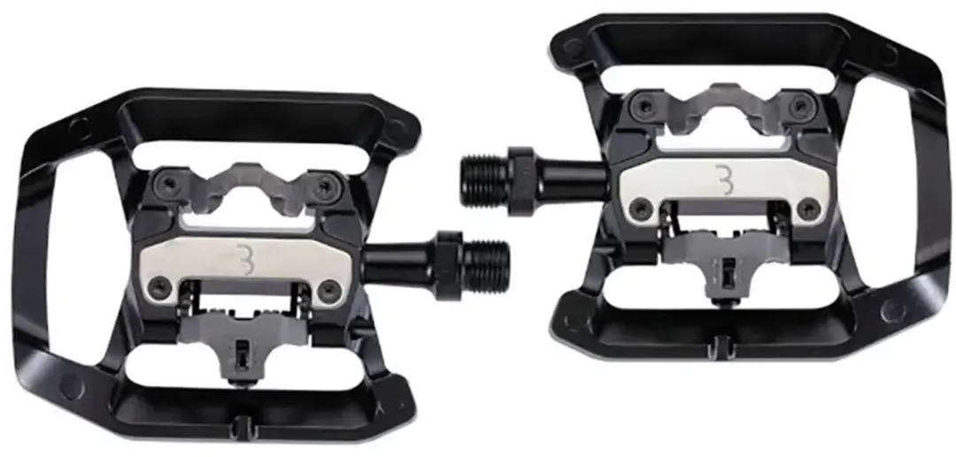 BBB Cycling MTB DualChoice Pedalen SPD - Zwart BPD-61