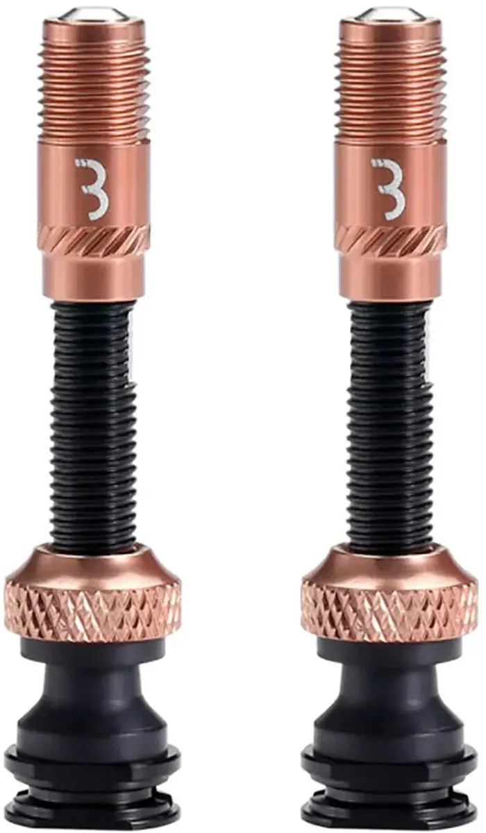 BBB CoreCap AL Valve BTI-166 Tubeless Ventielset 40mm - 2 Stuks - Koper