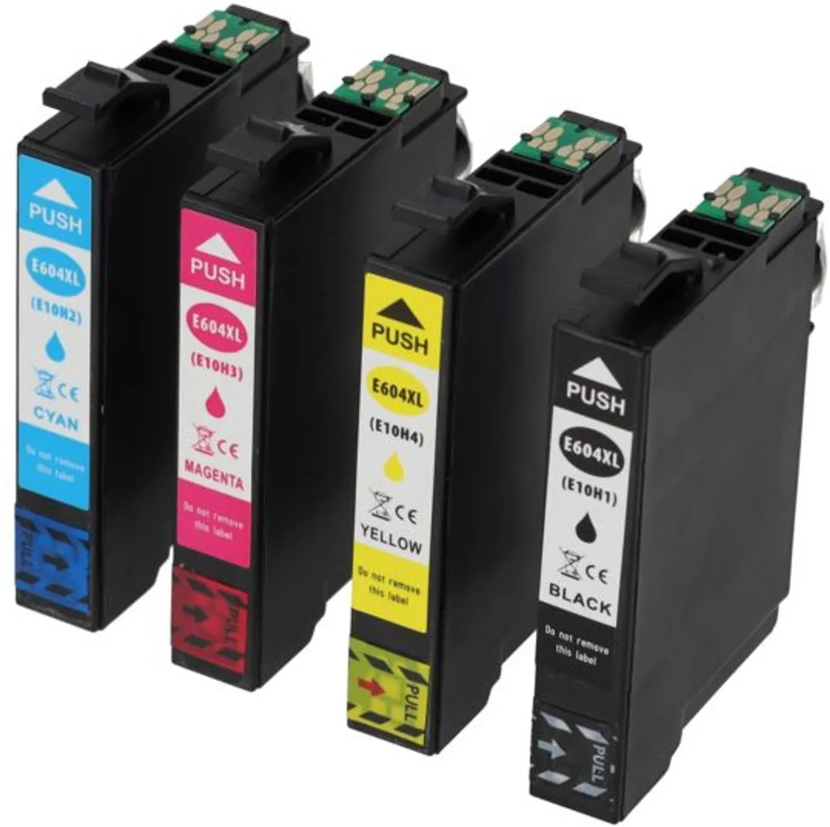 PrintAbout Epson 604XL Hoge Capaciteit Inktcartridge - 4 Stuks