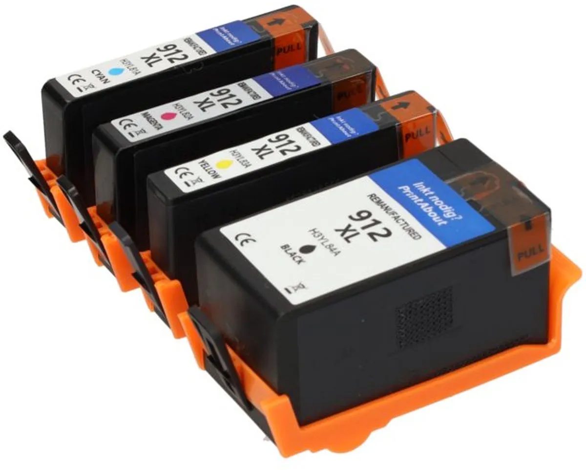 PrintAbout HP 912XL 4-kleuren Inktcartridge