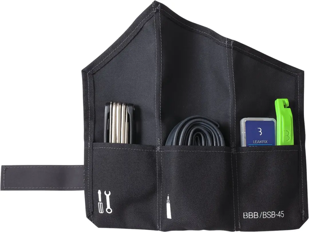 BBB Cycling RollPack BSB-45 Zadeltas 252ml - Zwart