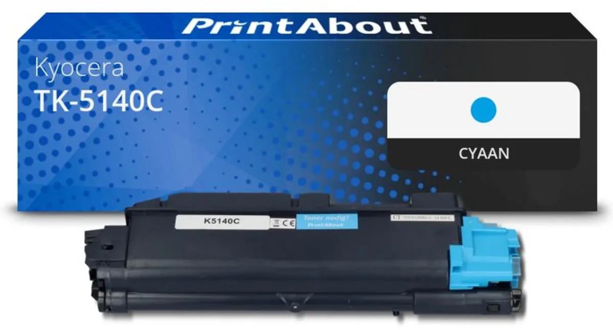 PrintAbout TK-5140C-PA Toner Cyaan