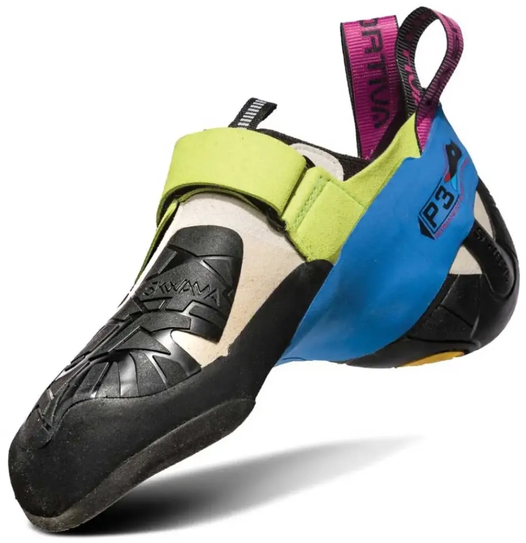 La Sportiva Skwama Klimschoenen 40.5 - Apple Green/Cobalt Blue