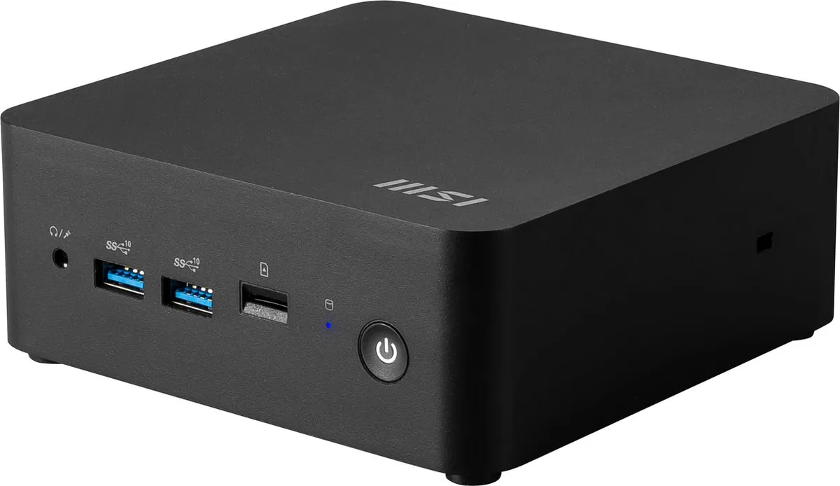 MSI Cubi NUC 1M-002EU Mini PC - Intel Core 5 120U - 8GB DDR5 - 512GB SSD