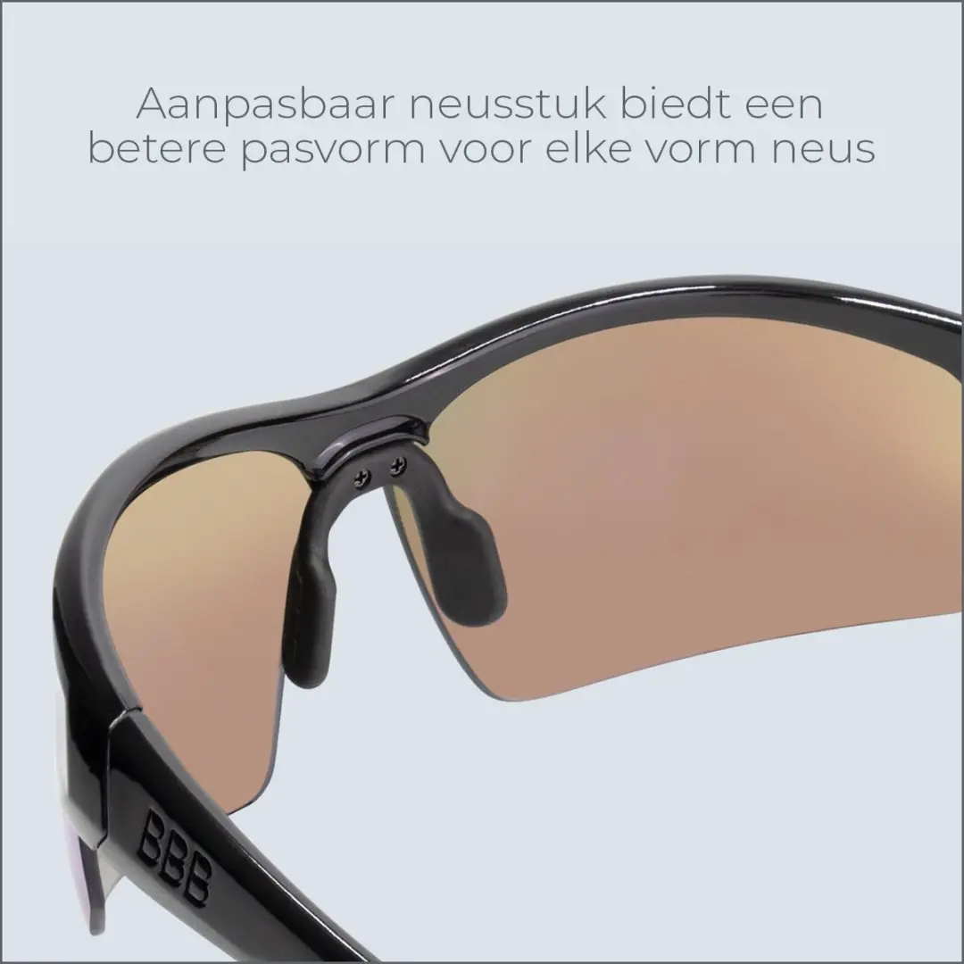 BBB Cycling Impress BSG-58 Wielrenbril - Neon Geel - 3 Lenzen