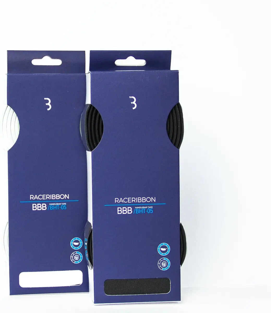 BBB Cycling RaceRibbon Gel BHT-05 Stuurtlint - 200cm - 3.5mm - Zwart