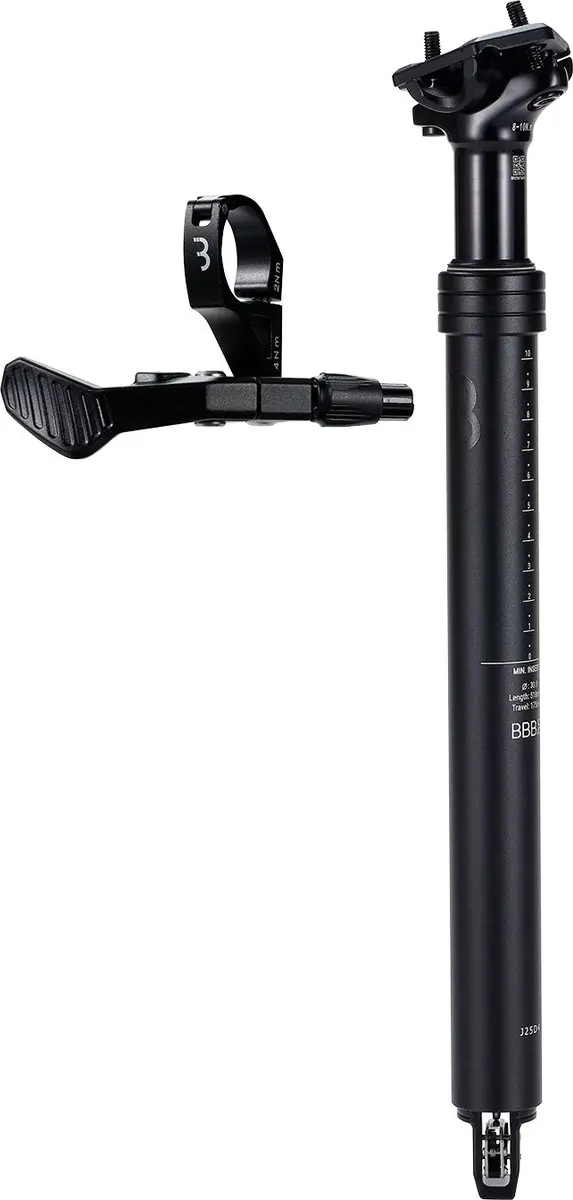 BBB Cycling LiftPost Verstelbare Zadelpen Dropper Post Ø30.9 mm