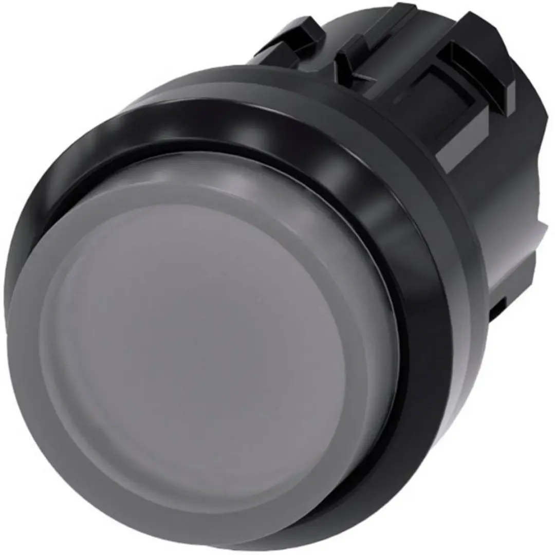 Siemens 3SU10010BB700AA0 3SU1001-0BB70-0AA0 Verlichte druktoets Kunststof frontr