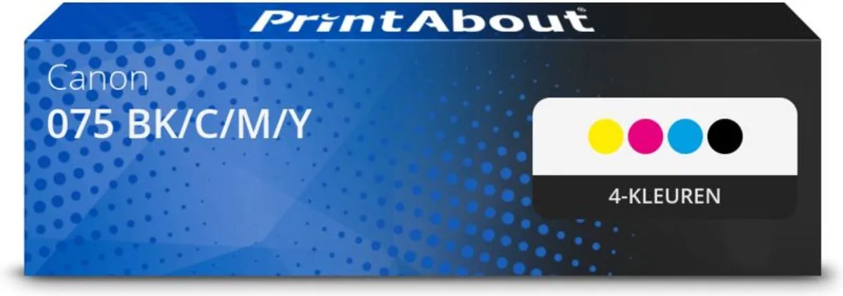 PrintAbout Toner 075 BK/C/M/Y 4-kleuren Multipack