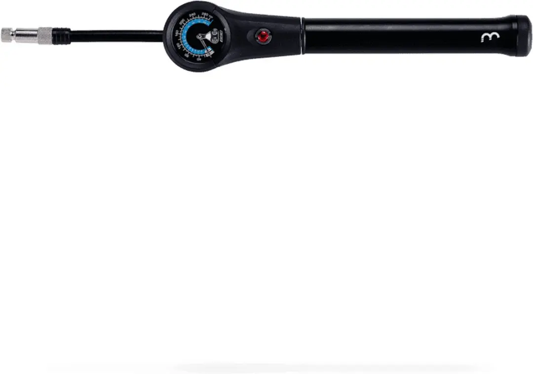 BBB Cycling DualPressure Mini Fietspomp BMP-39 - 21 Bar - Zwart - afbeelding 6 van 6