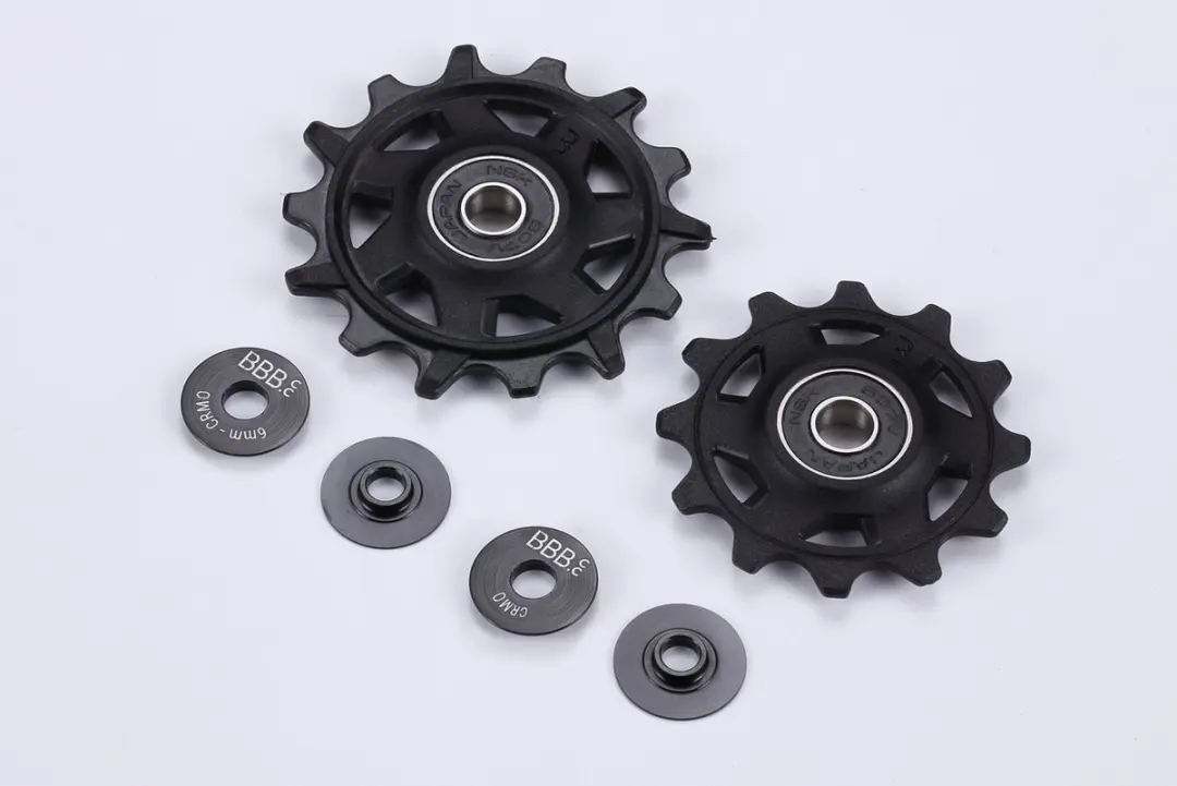 BBB Cycling RollerBoys 12T-14T SR BDP-07 Derailleurwieltjes - 12-speed - Zwart