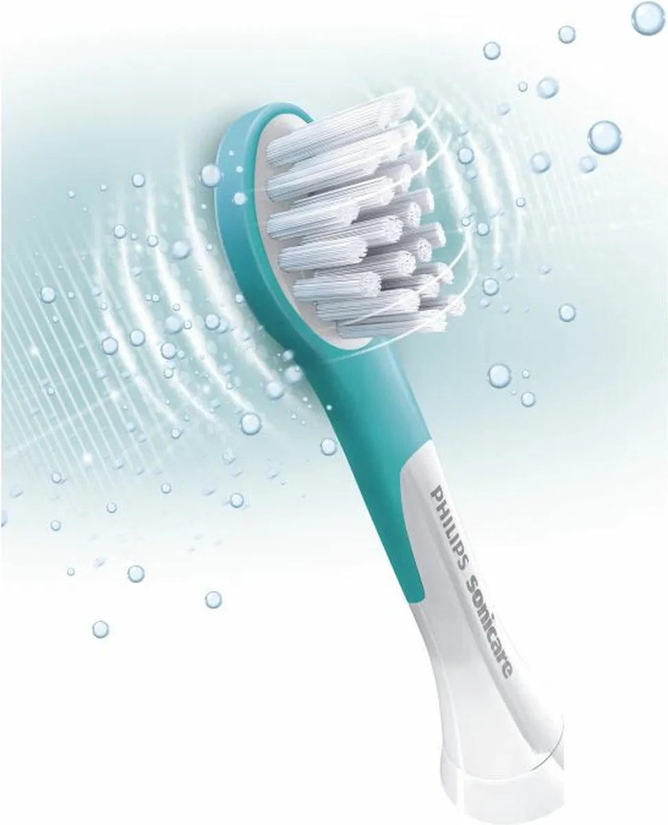 Philips Sonicare For Kids Compact HX6032/33 - Opzetborstel - 2 stuks - Groen