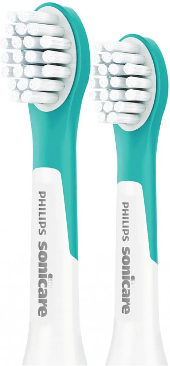 Philips Sonicare For Kids Compact HX6032/33 - Opzetborstel - 2 stuks - Groen