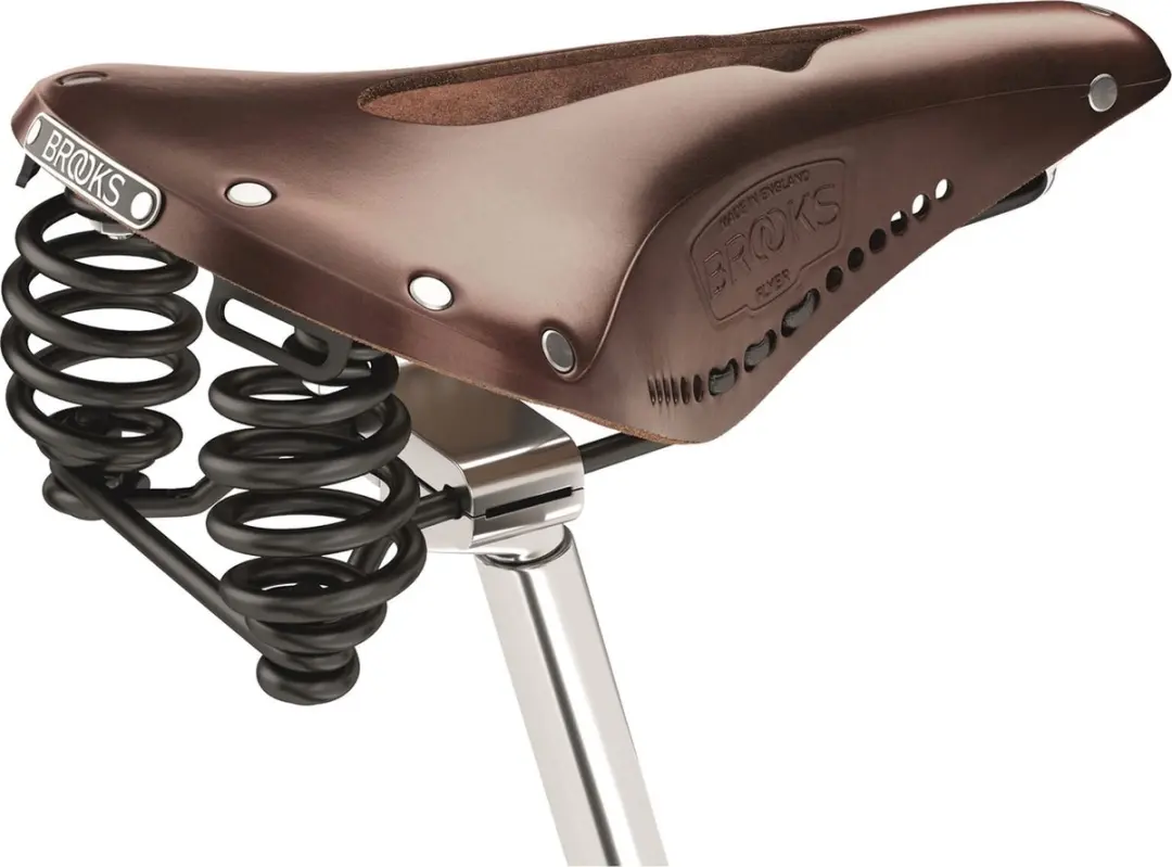 Brooks Flyer Carved Zadel - Antic Brown