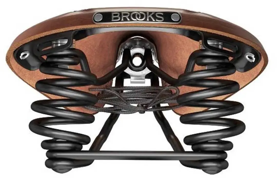 Brooks Flyer Carved Zadel - Antic Brown