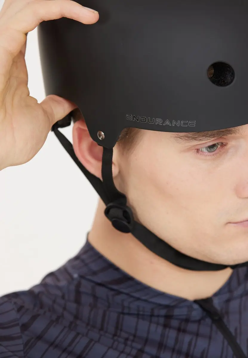 ENDURANCE Mirra Urban Fietshelm - 10 Ventilatieopeningen - S - Zwart