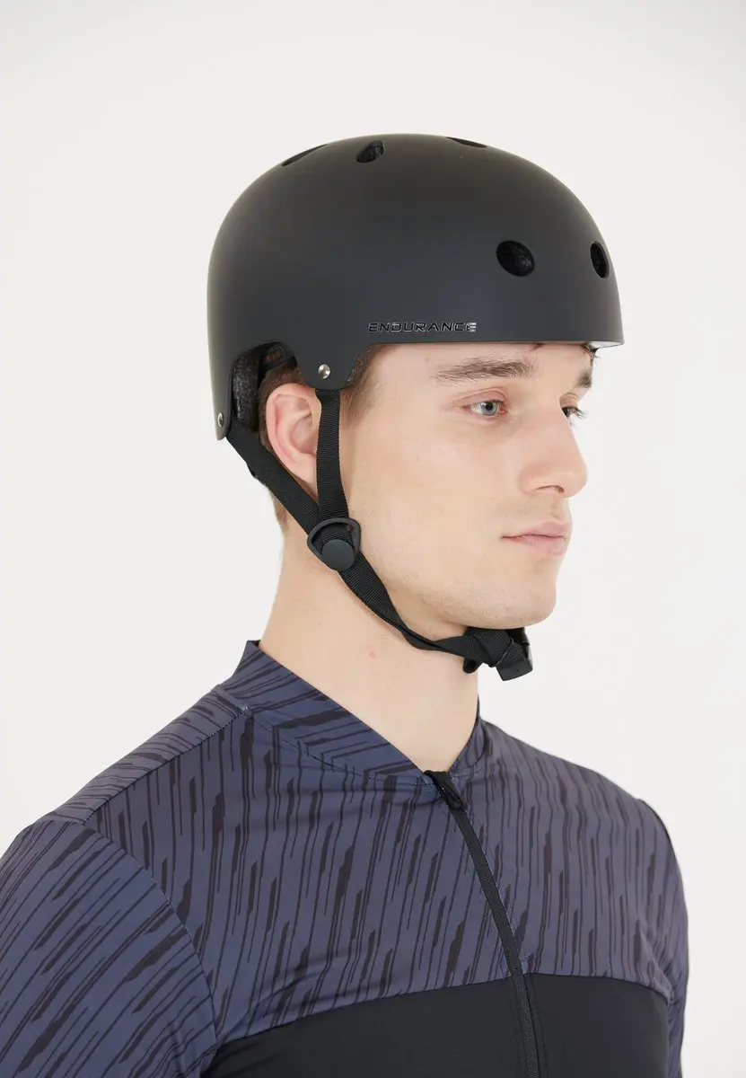 ENDURANCE Mirra Urban Fietshelm - 10 Ventilatieopeningen - S - Zwart - afbeelding 6 van 6