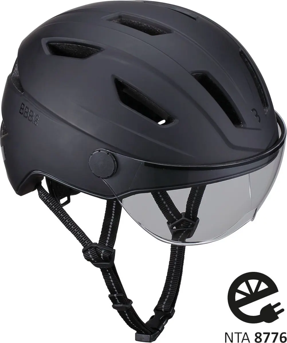 BBB Cycling Move Faceshield Transparant Fietshelm BHE-57