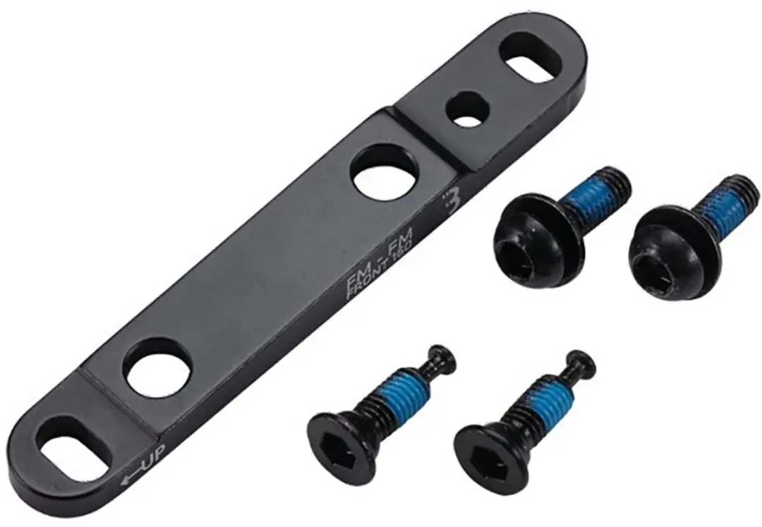 Bbb Powermount Fm-fm 160 Mm Adapter Voor Remklauw Van Schijfrem Voor Zilver