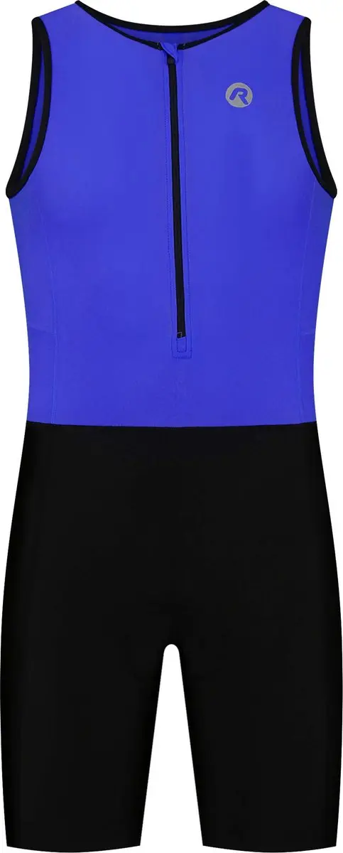 Rogelli Florida Trisuit Dames/Heren - Mouwloos - Zwart/Blauw