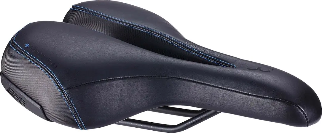BBB Cycling SportPlus Active Leather Fietszadel