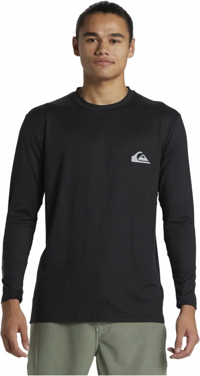 Quiksilver Heren Everyday UV50 Lange Mouw T-Shirt - M - Multicolor