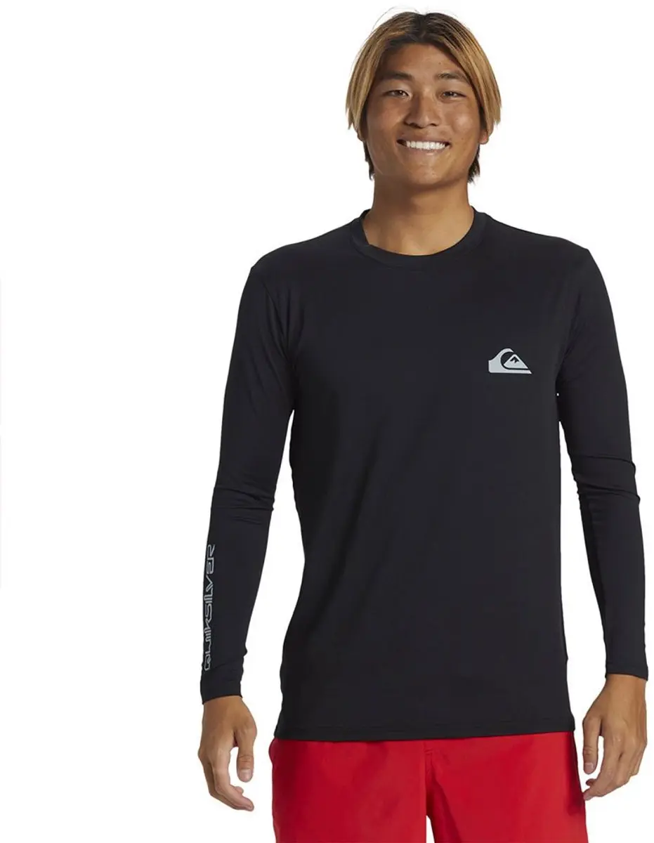 Quiksilver Heren Everyday UV50 Lange Mouw T-Shirt