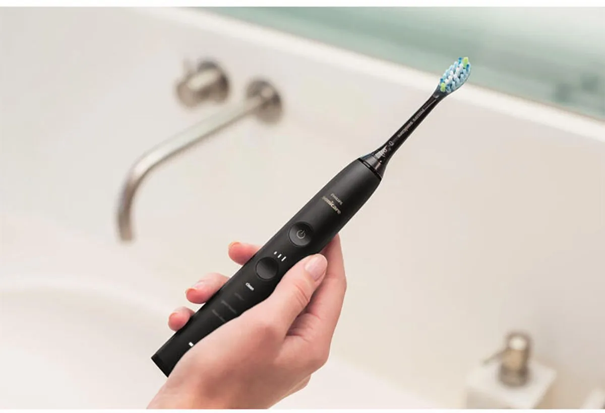 Philips Sonicare Diamondclean 9000 - Elektrische tandenborstels - Duo Pack - Zwart en Wit - HX9914/57