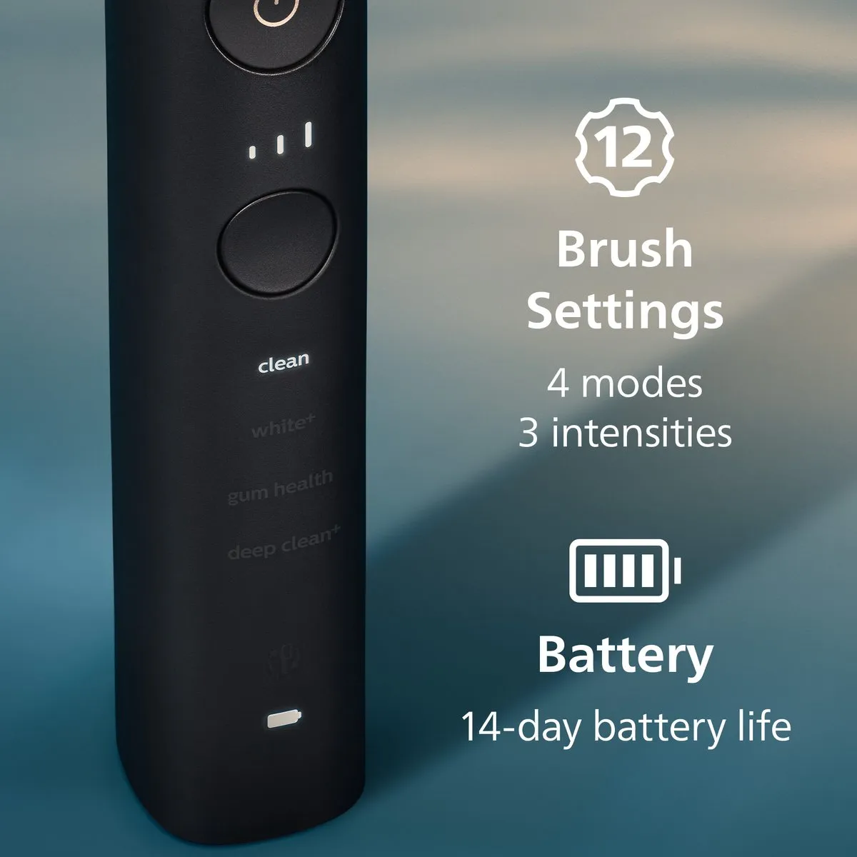 Philips Sonicare Diamondclean 9000 - Elektrische tandenborstels - Duo Pack - Zwart en Wit - HX9914/57