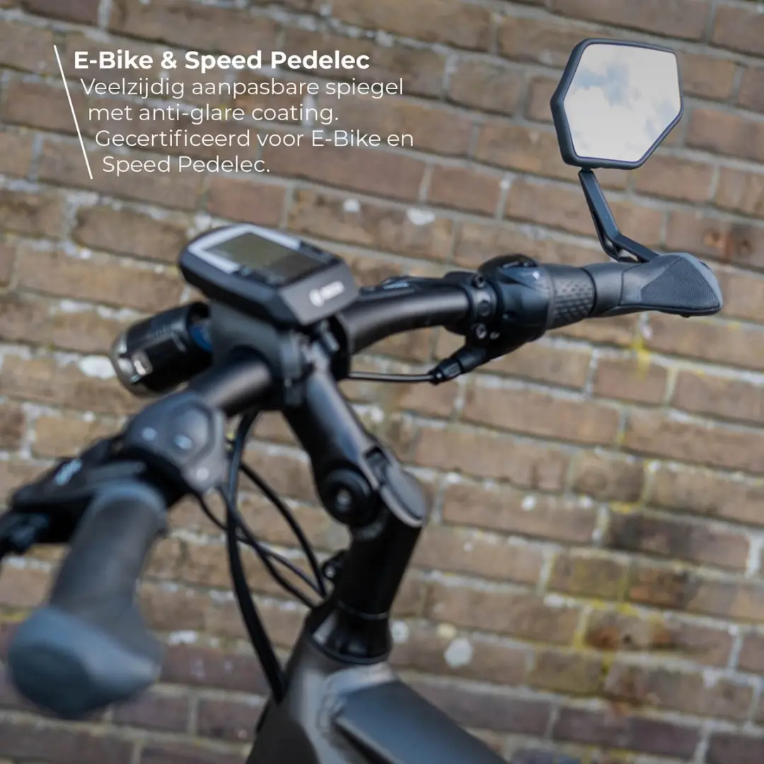 BBB Cycling E-view Fietsspiegel BBM-01 - Links - E-Bike