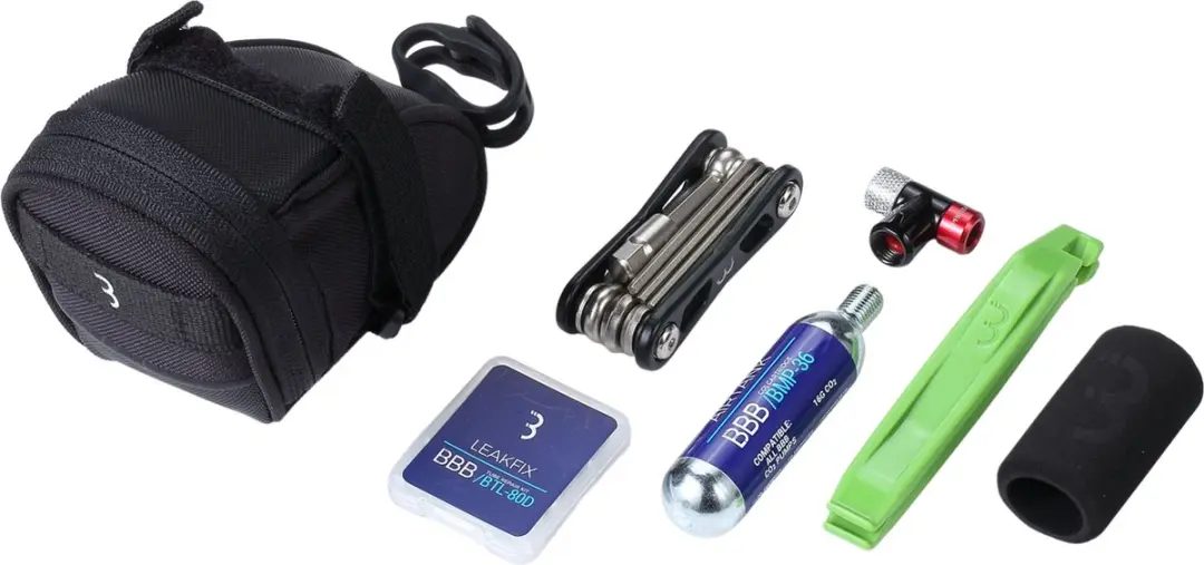 BBB Cycling Combiset SpeedPack BSB-58 Zadeltas - 0.79L - CO2 Pomp & Gereedschap