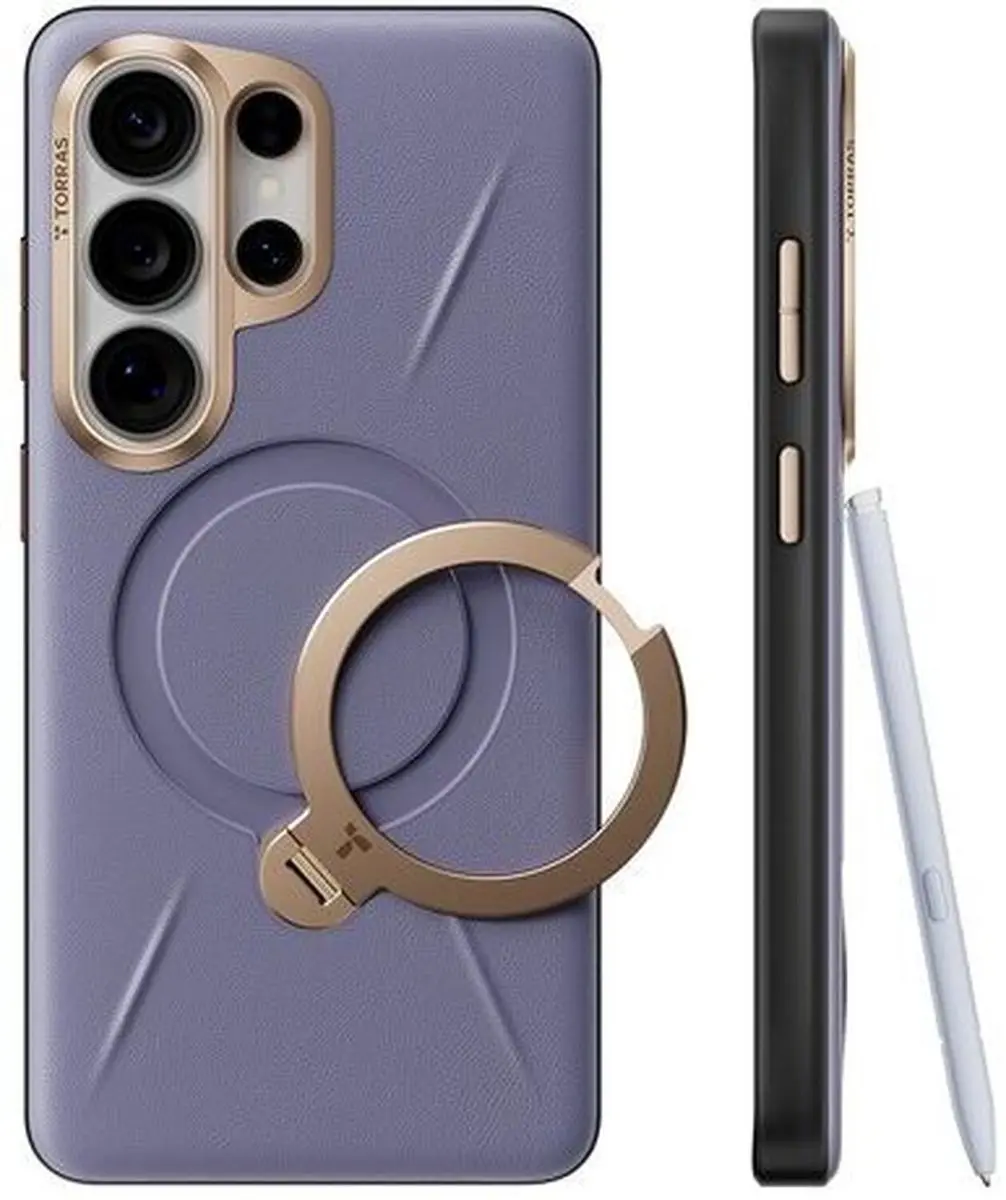 Torras Ostand Q Pro Leather Hoesje