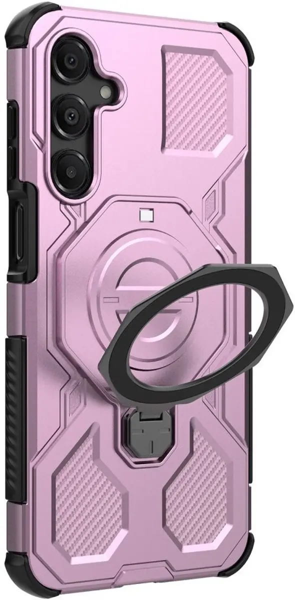 Samsung Galaxy A16 Hoesje met MagSafe - Roze - afbeelding 6 van 6