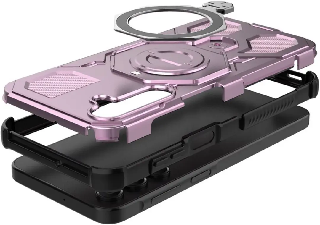Samsung Galaxy A16 Hoesje met MagSafe - Roze - afbeelding 3 van 6