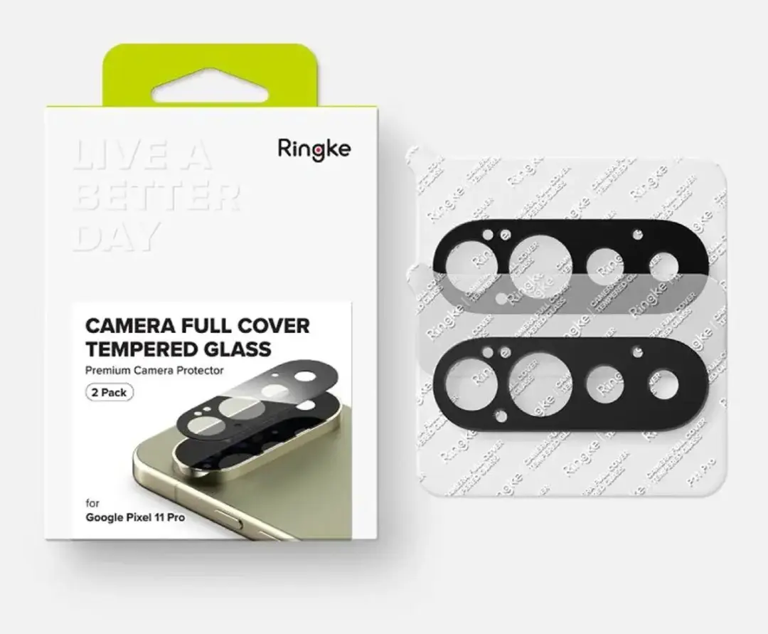 Ringke Camera Tempered Glass - Google Pixel 11 Pro - 2 Stuks - afbeelding 5 van 6