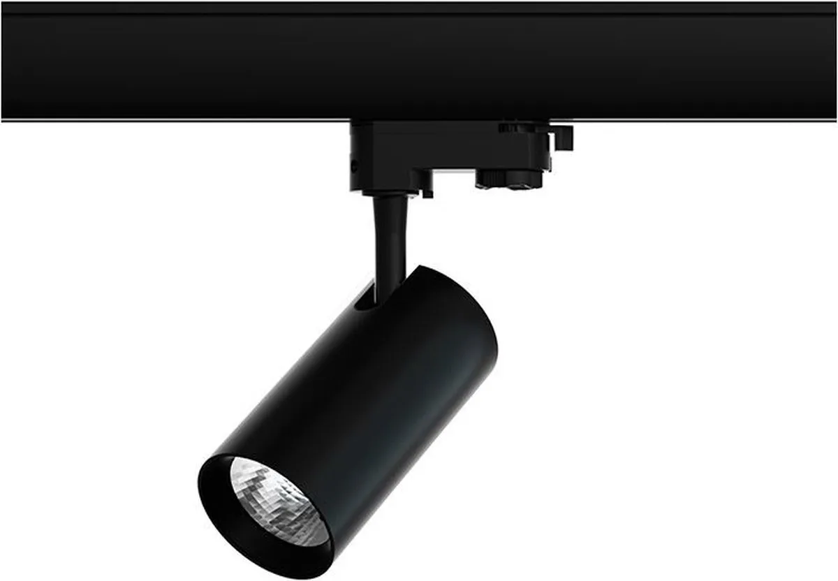 Ledvion 1-Fase Railspot Zwart - Dimbaar GU10