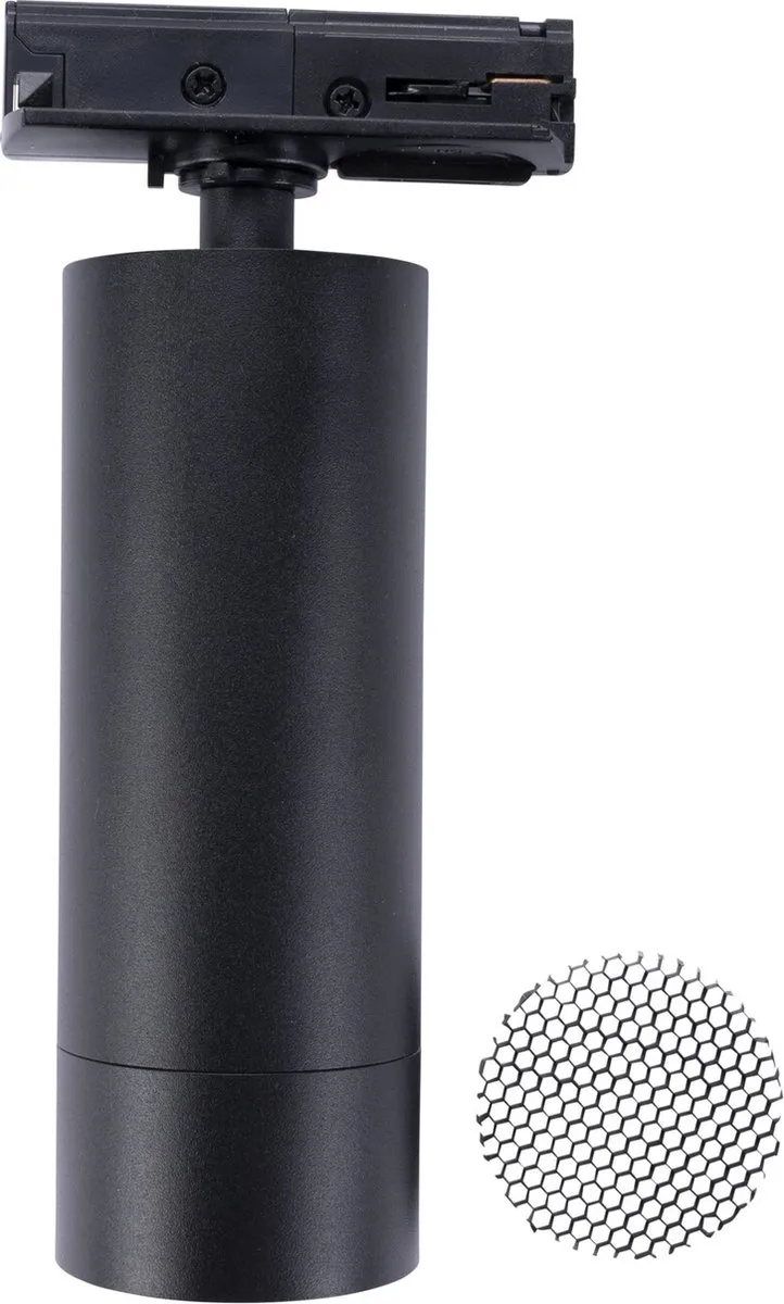 Ledvion 1-Fase Railspot Zwart - Dimbaar GU10