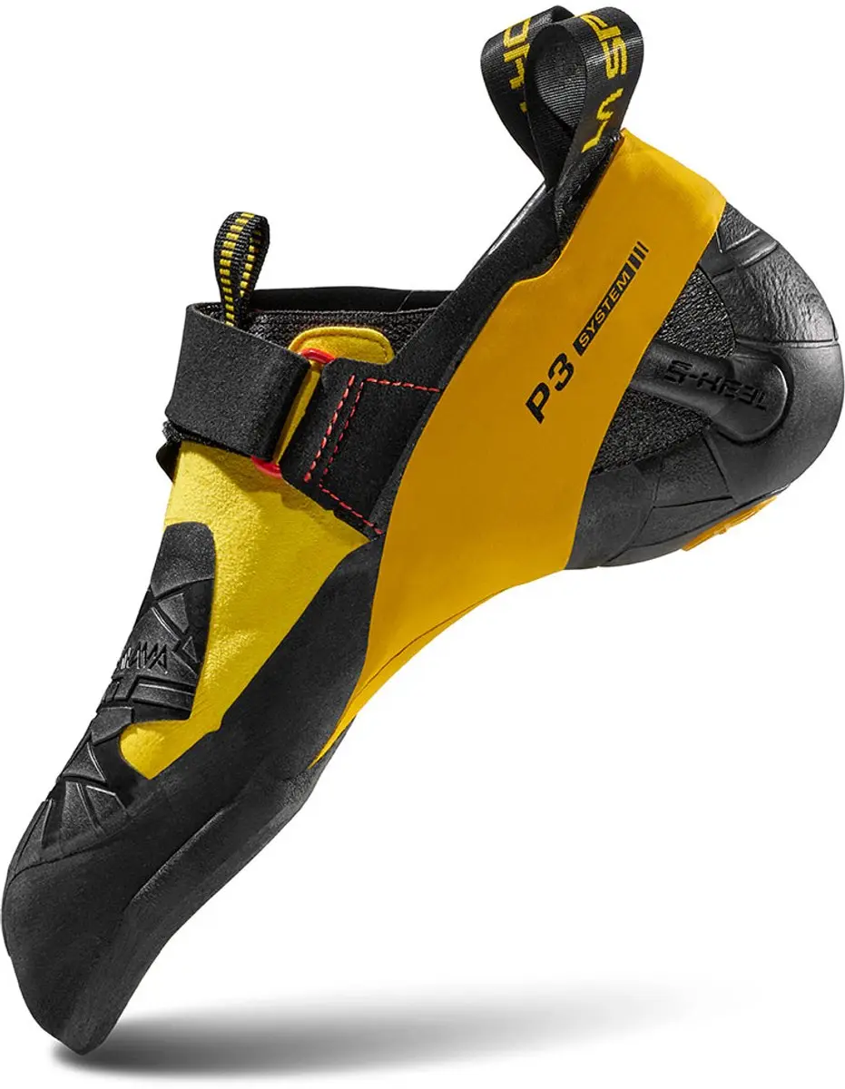 La Sportiva Skwama Klimschoenen 44.5 - Zwart/Geel