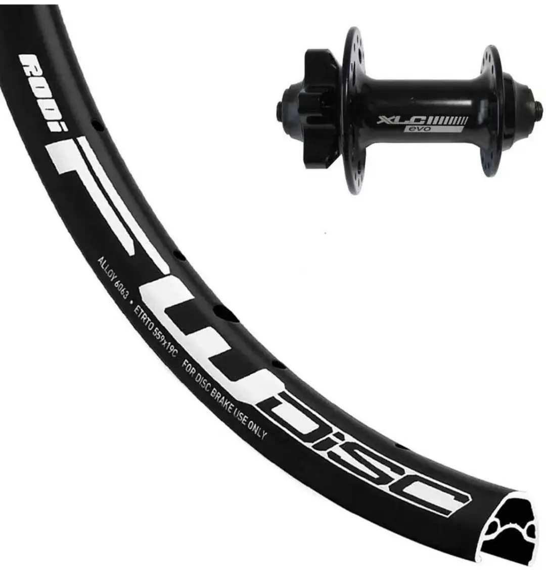 XLC Rodi A05 Evo 24" 6B Disc MTB Voorwiel - Zwart