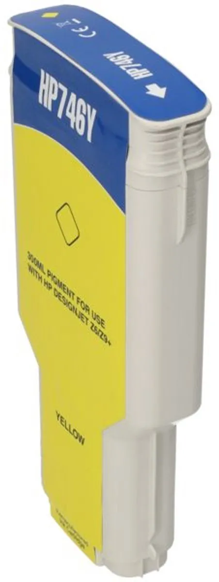PrintAbout Inktcartridge P2V79A Geel - 300ml - HP